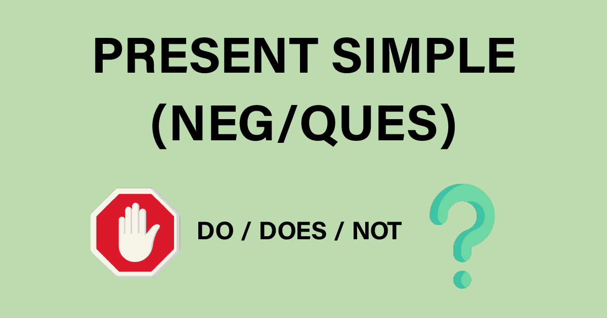 present simple tense